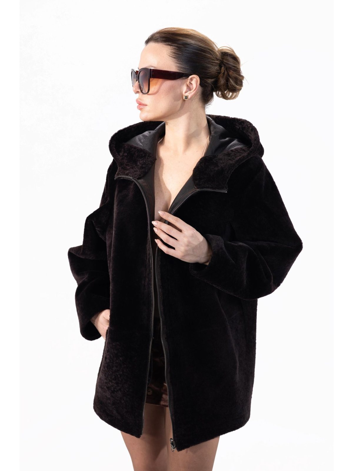 Josephine Dark Brown Женский мех