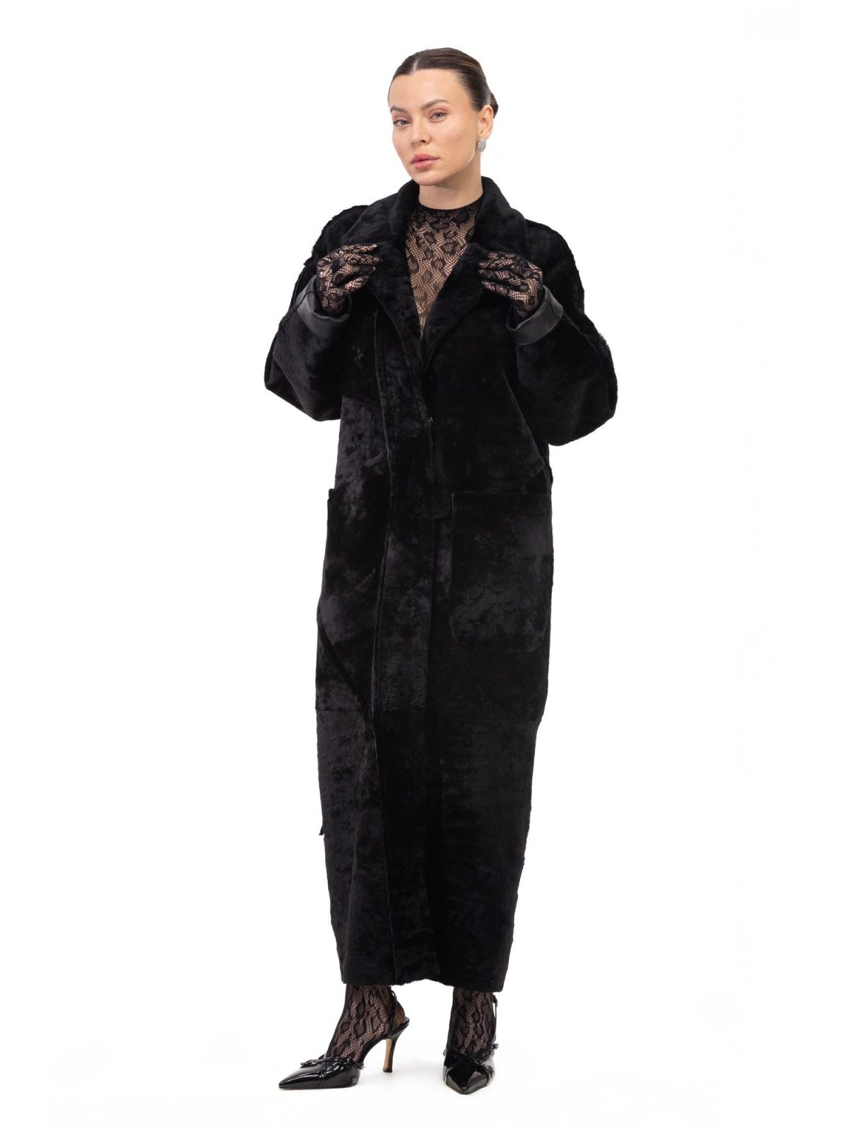 Brooklyn Black Женский мех