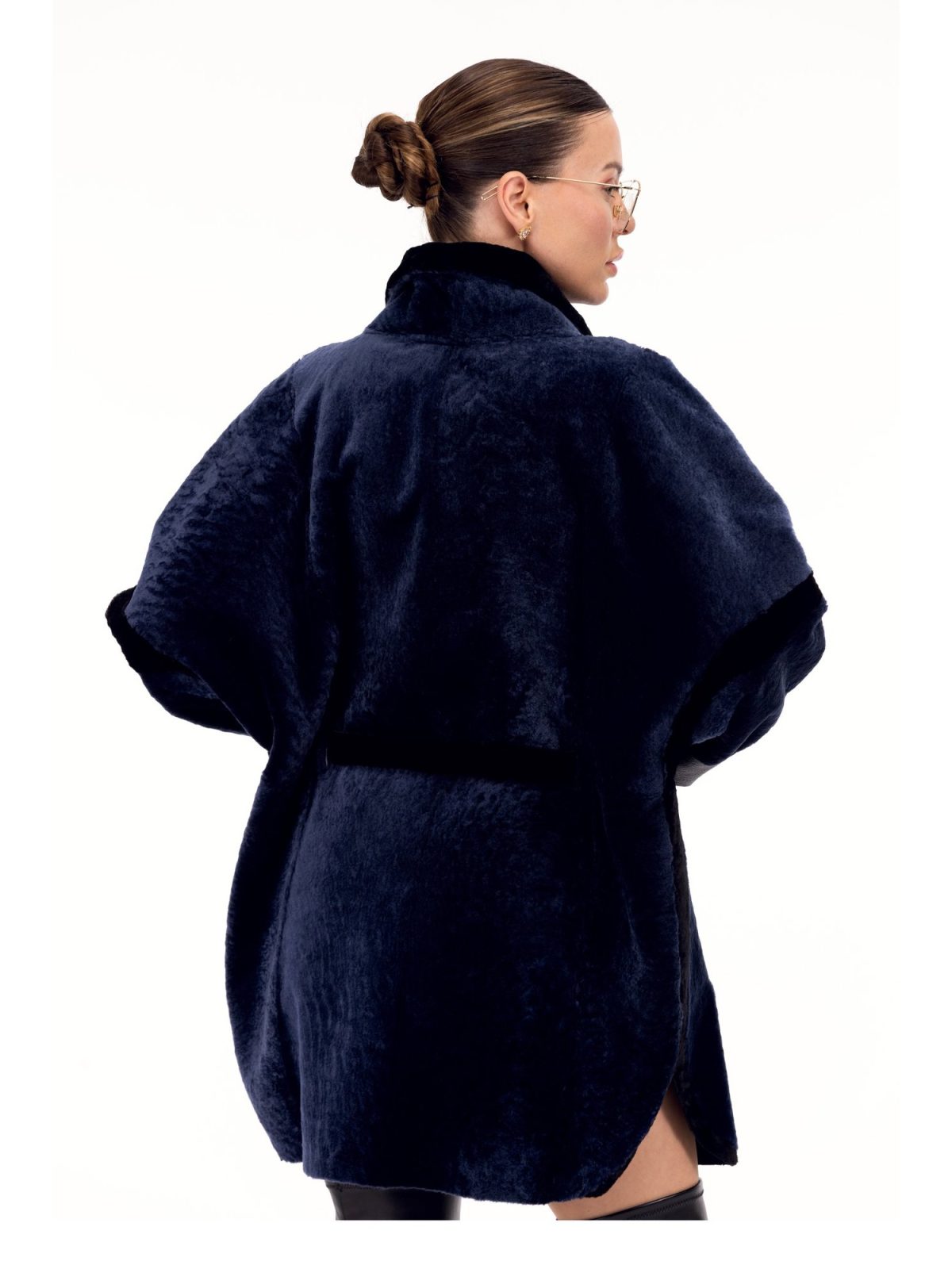 Seraphina Navy Женский мех