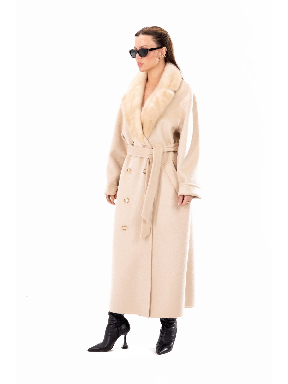 Sloane Beige Женский кашемир
