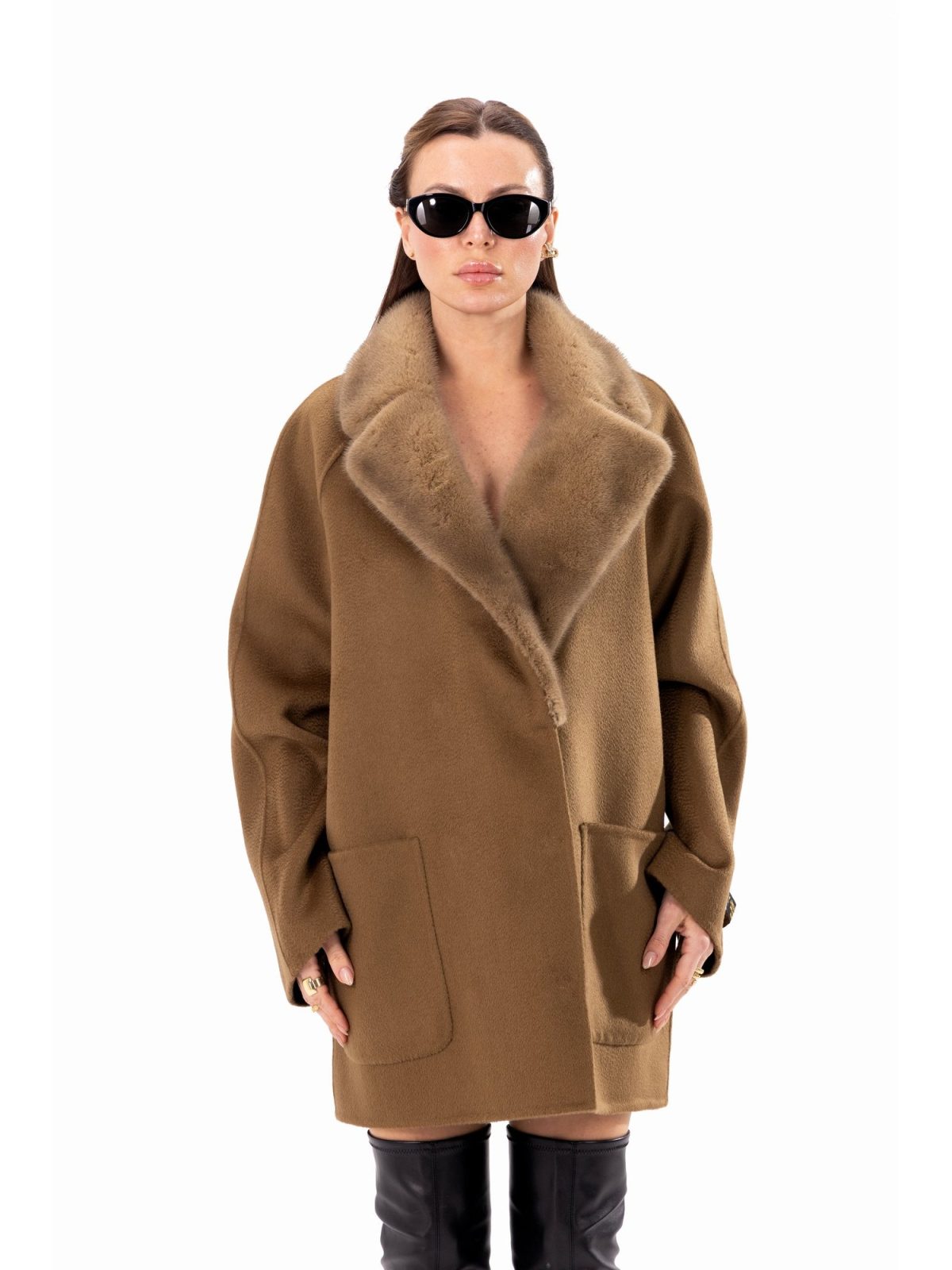 Sterling Khaki Женский кашемир